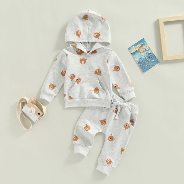 clothing sets autumn baby clothes outfit toddler girl boy cartoon bear printed long sleeve hooded sweatshirt and tie up pants 220905, White
clothing sets autumn baby clothes outfit toddler girl boy cartoon bear printed long sleeve hooded sweatshirt and tie up pants 220905, White