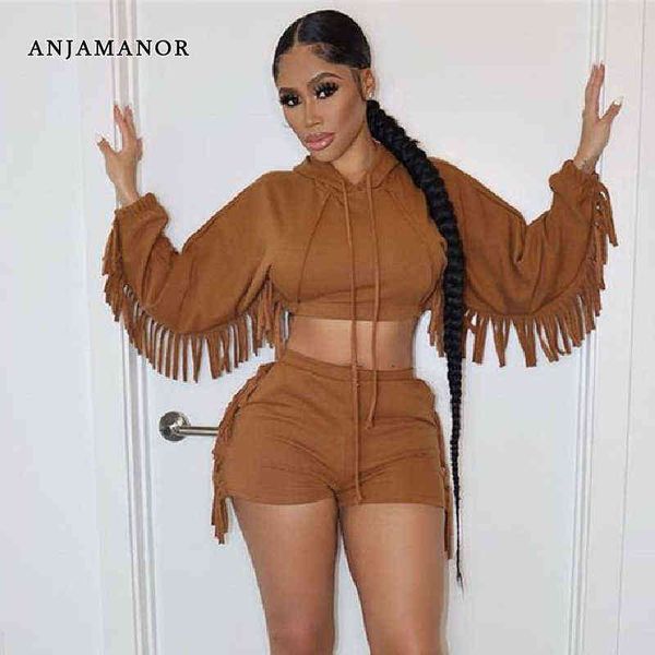 women's two piece pants anjamanor fashion tassel two piece sets womens outifits fall spring cropped hoodies short suits sportswear trac, White
women's two piece pants anjamanor fashion tassel two piece sets womens outifits fall spring cropped hoodies short suits sportswear trac, White
