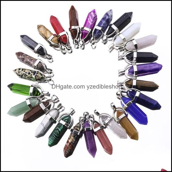charms hexagon prism round cross natural stone charms tiger eye quartz pendant necklaces accessories opal blue pink crys dhseller2010 dhl6p, Bronze;silver
charms hexagon prism round cross natural stone charms tiger eye quartz pendant necklaces accessories opal blue pink crys dhseller2010 dhl6p, Bronze;silver