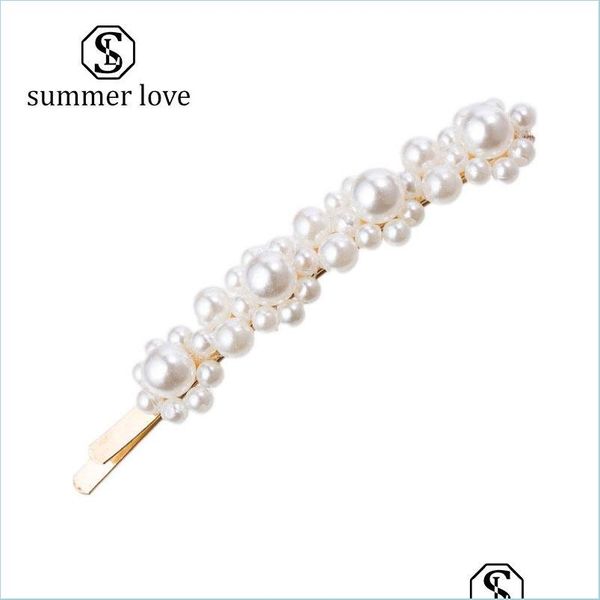 hair clips barrettes new arrival pearl hair clip ponytail for women fashion barrette beautif hairpins accessories korean c lulubaby dho47, Golden;silver
hair clips barrettes new arrival pearl hair clip ponytail for women fashion barrette beautif hairpins accessories korean c lulubaby dho47, Golden;silver