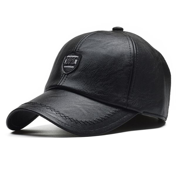s pu leather winter baseball cap men hat adjustable winiter warm earflaps homme hats hip hop casquette gorras 220905, Black;white
s pu leather winter baseball cap men hat adjustable winiter warm earflaps homme hats hip hop casquette gorras 220905, Black;white