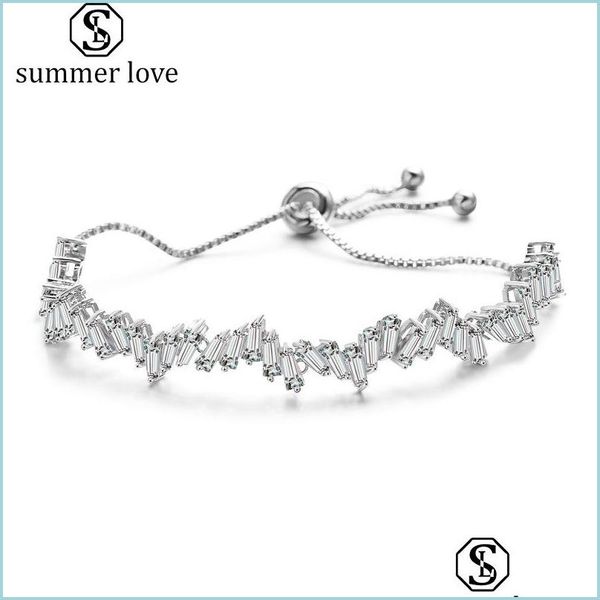 link chain shinny irregar cubic zirconia cz bracelet zircon crystal adjustable chain bracelets for women girls wedding part lulubaby dhycv, Black
link chain shinny irregar cubic zirconia cz bracelet zircon crystal adjustable chain bracelets for women girls wedding part lulubaby dhycv, Black