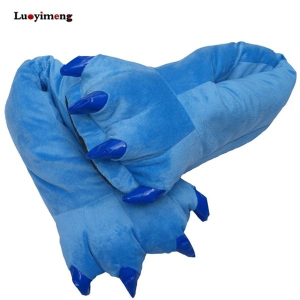 slipper stitch animal paw slippers for boy girl kids cute monster claw slippers cartoon soft plush warm home slippers child shoes 220902, Black;grey
slipper stitch animal paw slippers for boy girl kids cute monster claw slippers cartoon soft plush warm home slippers child shoes 220902, Black;grey