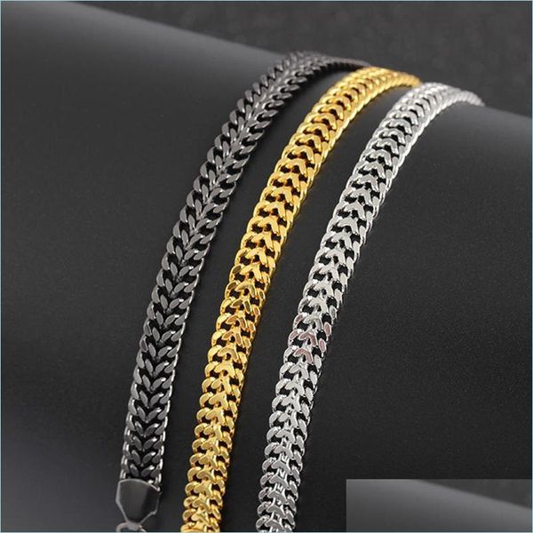 bangle bangle elegant /black/ bracelets for men women 7mm titanium steel curb cuban link chain party jewelry giftbangle drop delivery dhoj2
bangle bangle elegant /black/ bracelets for men women 7mm titanium steel curb cuban link chain party jewelry giftbangle drop delivery dhoj2