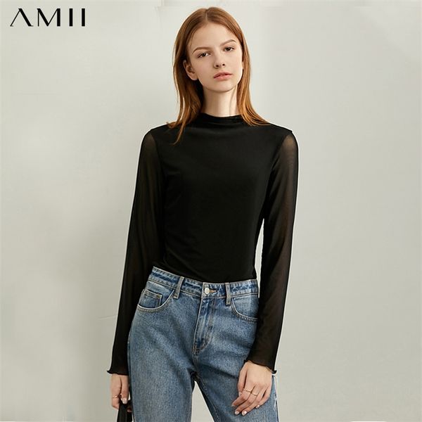 womens tshirt amii minimalism spring womens shirt causal solid mesh slim fit elasticity turtleneck women tshirt 11920272 220905, White
womens tshirt amii minimalism spring womens shirt causal solid mesh slim fit elasticity turtleneck women tshirt 11920272 220905, White
