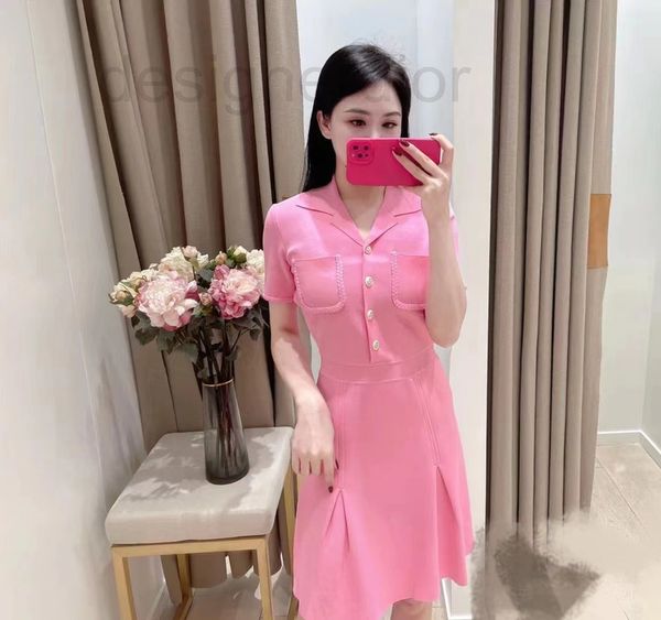 women's sweaters designer french single family spring and summer commute fried dough twist edge short sleeve polo neck pink dress swe, White;black
women's sweaters designer french single family spring and summer commute fried dough twist edge short sleeve polo neck pink dress swe, White;black