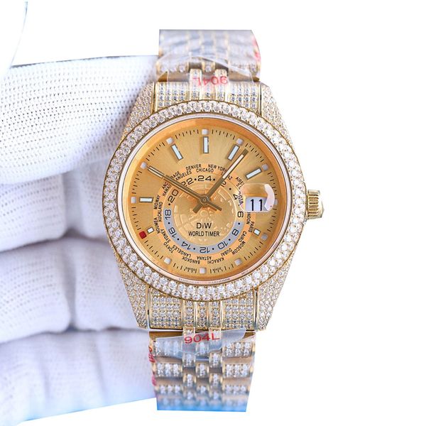 sports diamond mens watches 40mm automatic mechanical watch gold wristwatch waterproof design classic wristwatches gift orologio di lusso, Slivery;brown
sports diamond mens watches 40mm automatic mechanical watch gold wristwatch waterproof design classic wristwatches gift orologio di lusso, Slivery;brown