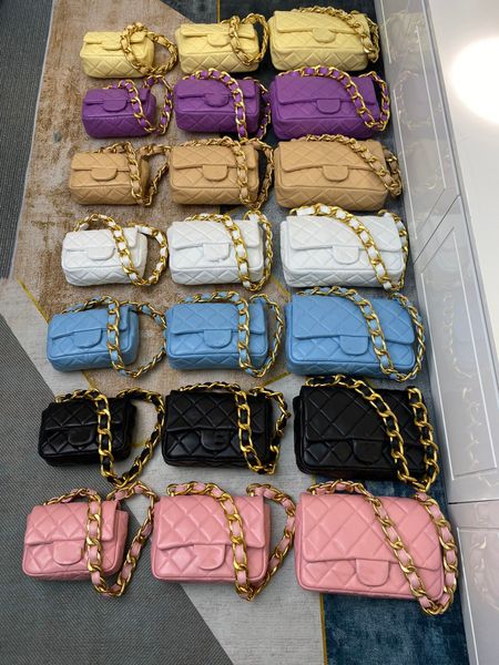 classic mini flap lambskin quilted bags genuine leather thick chain shoulder france womens luxury designer outdoor sacoche purse capacity ha
classic mini flap lambskin quilted bags genuine leather thick chain shoulder france womens luxury designer outdoor sacoche purse capacity ha