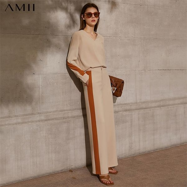 womens tracksuits amii minimalism summer blouse for women fashion vneck patchwork womens shirt causal high waist loose womens pants 12130088, Gray
womens tracksuits amii minimalism summer blouse for women fashion vneck patchwork womens shirt causal high waist loose womens pants 12130088, Gray