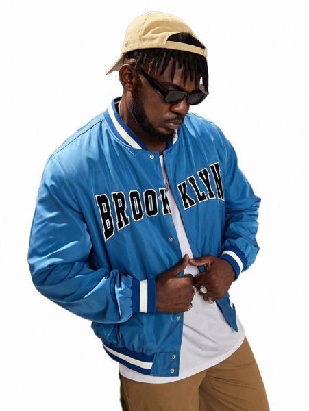 men's jackets extended sizes men letter graphic striped trim bomber jacket m5yn#, Black;brown
men's jackets extended sizes men letter graphic striped trim bomber jacket m5yn#, Black;brown