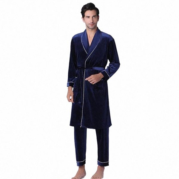 men's sleepwear men's sleepwear nightgown men autumn winter velvet bathrobe south korean pajamas long thick home wear two pieces 8, Black;brown
men's sleepwear men's sleepwear nightgown men autumn winter velvet bathrobe south korean pajamas long thick home wear two pieces 8, Black;brown
