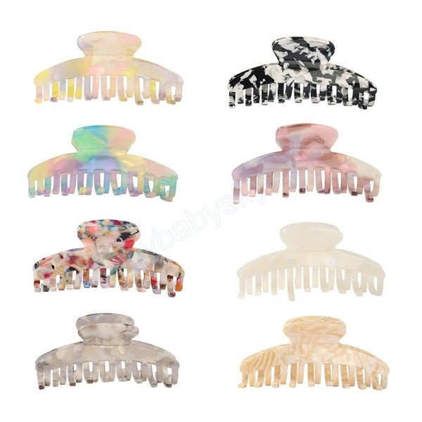 korean style hair claws elegant colorful acetic acid hairpin print hair clips large headwear for women girl hair accessories 9cm, Slivery;white
korean style hair claws elegant colorful acetic acid hairpin print hair clips large headwear for women girl hair accessories 9cm, Slivery;white