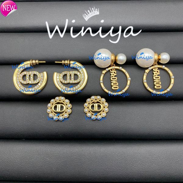 luxury brand design earrings d family / new letter diamond inlaid pearl earrings simple personality fashion brass, Golden;silver
luxury brand design earrings d family / new letter diamond inlaid pearl earrings simple personality fashion brass, Golden;silver