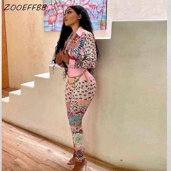 women's two piece pants zooeffbb peacock print two piece set long sleeve blouse pants fall clothes for women suits trendy office lady, White
women's two piece pants zooeffbb peacock print two piece set long sleeve blouse pants fall clothes for women suits trendy office lady, White
