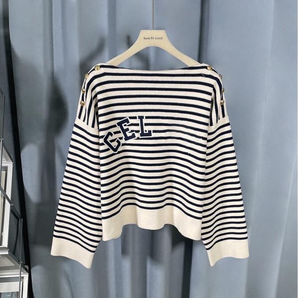 luxury clothes women sweater for woman designer sweaters casual knit contrast color long-sleeved autumn fashion brand ladies collar cotton, White;black
luxury clothes women sweater for woman designer sweaters casual knit contrast color long-sleeved autumn fashion brand ladies collar cotton, White;black