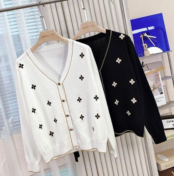 women's sweaters cardigan fashion casual long sleeve knitwear women designer sweaters coat, White;black
women's sweaters cardigan fashion casual long sleeve knitwear women designer sweaters coat, White;black