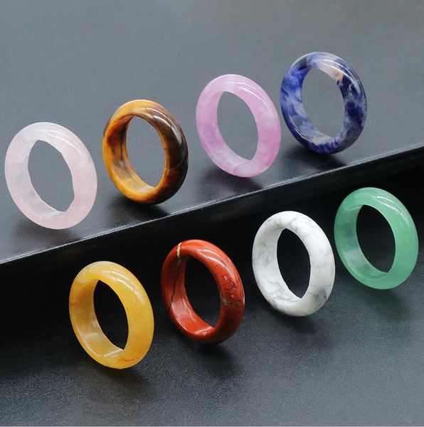 lots size 6mm band stone rings rose crystal rose quartz agate amethyst z sodalite kallaite women wedding finger ring, Silver
lots size 6mm band stone rings rose crystal rose quartz agate amethyst z sodalite kallaite women wedding finger ring, Silver