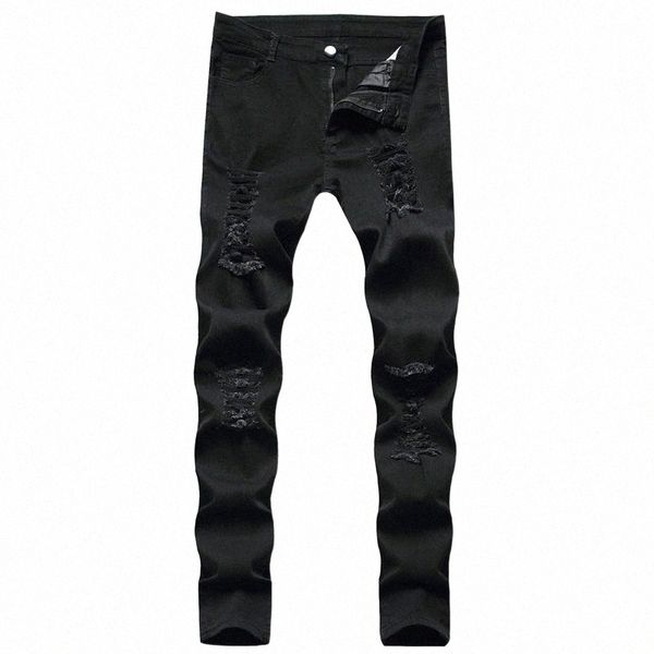 men's jeans men's jeans 2021 men stacked ripped biker male black denim straight leg trousers students slim fit streetwear quality, Blue
men's jeans men's jeans 2021 men stacked ripped biker male black denim straight leg trousers students slim fit streetwear quality, Blue
