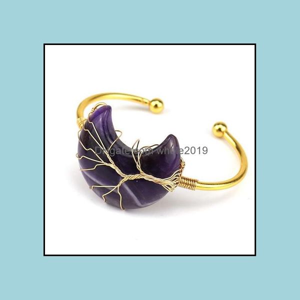 cuff stone moon cuff bracelet for women girls handmade gold wire woven lift of tree healing chakra crystal friendship bangle charms j dhojk, White
cuff stone moon cuff bracelet for women girls handmade gold wire woven lift of tree healing chakra crystal friendship bangle charms j dhojk, White