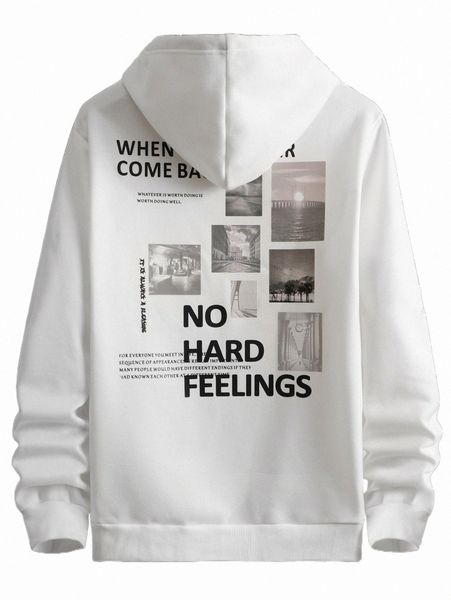 men's hoodies & sweatshirts men slogan graphic drawstring thermal hoodie 079h#, Black
men's hoodies & sweatshirts men slogan graphic drawstring thermal hoodie 079h#, Black