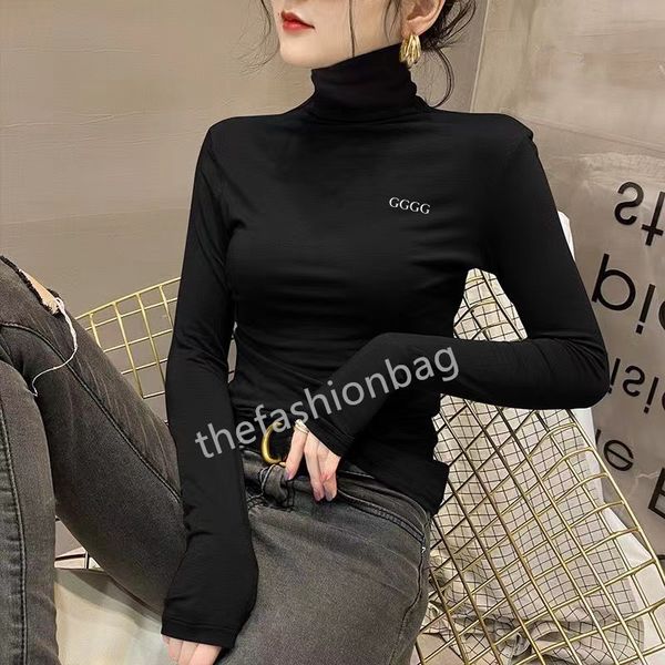 womens knits tees high neck turtleneck designer woman sweater blouse shirts womens lady slim jumpers s-3xl, White
womens knits tees high neck turtleneck designer woman sweater blouse shirts womens lady slim jumpers s-3xl, White