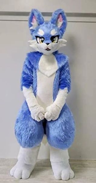 blue animal cat dog fursuit mascot costume fancy dress birthday birthday party, Red;yellow
blue animal cat dog fursuit mascot costume fancy dress birthday birthday party, Red;yellow