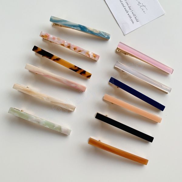 korean acetate hair clips for women girl hair accessories fashion leopard hairpins solid color barrette temperament headwear, Slivery;white
korean acetate hair clips for women girl hair accessories fashion leopard hairpins solid color barrette temperament headwear, Slivery;white