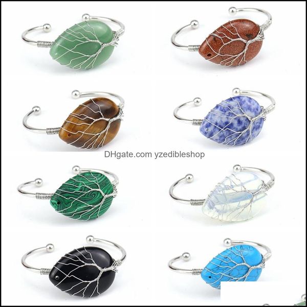cuff sier life of tree water drop gemstone cuff bracelet for women girls healing chakra crystal friendship bangle charms dhseller2010 dhfis, White
cuff sier life of tree water drop gemstone cuff bracelet for women girls healing chakra crystal friendship bangle charms dhseller2010 dhfis, White