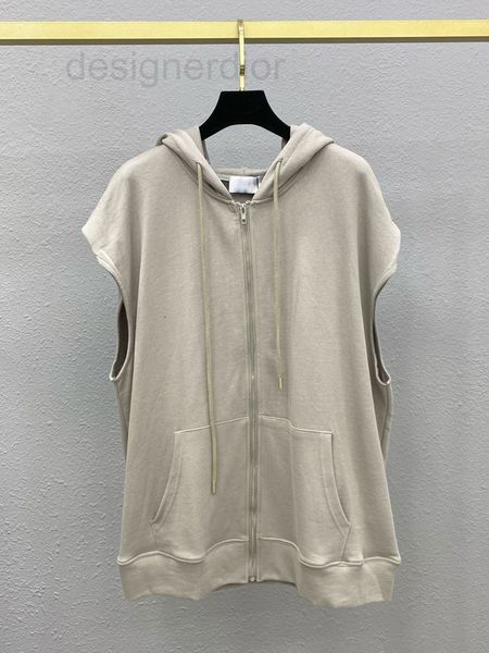 women's hoodies & sweatshirts designer 22 autumn winter niche design new hooded zipper sleeveless cardigan sweater fashionable versatil, Black
women's hoodies & sweatshirts designer 22 autumn winter niche design new hooded zipper sleeveless cardigan sweater fashionable versatil, Black