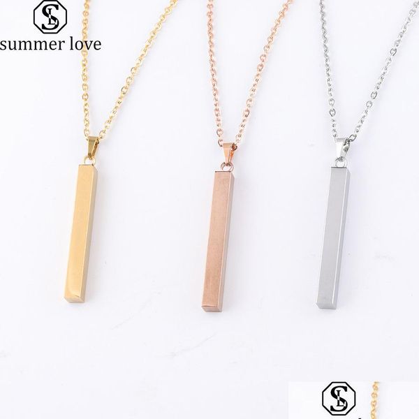 pendant necklaces engraving 3d bar name necklace personalized text mes simple design women customized dangle cuboid stick ffshop2001 dhfna, Silver
pendant necklaces engraving 3d bar name necklace personalized text mes simple design women customized dangle cuboid stick ffshop2001 dhfna, Silver