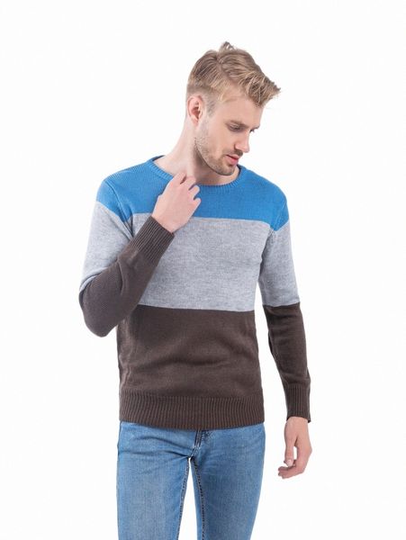 men's sweaters men cut and sew sweater 2022 new a1vt#, White;black