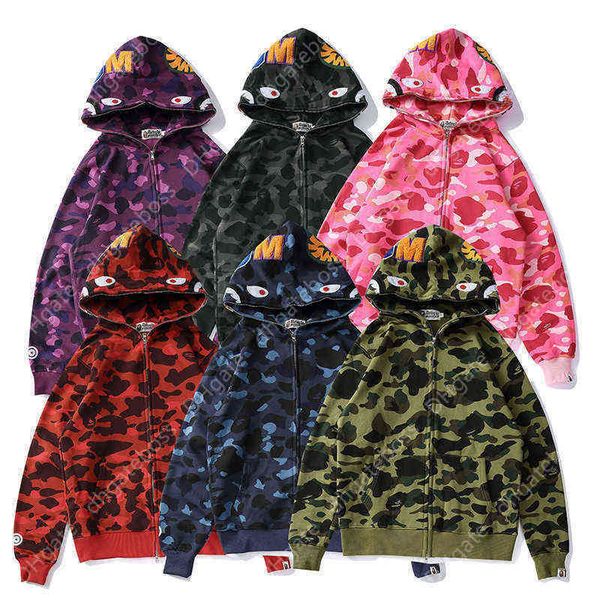 chaopai shark mouth ape head camouflage sweater 3d digital printing men's and women's style cardigan hoodie, Black
chaopai shark mouth ape head camouflage sweater 3d digital printing men's and women's style cardigan hoodie, Black