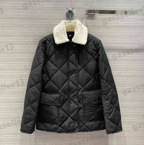 luxury womens down jackets designer woman puffer coat fashion bur wool lapel zip cardigan thickened and warm winter coats 0912, Black
luxury womens down jackets designer woman puffer coat fashion bur wool lapel zip cardigan thickened and warm winter coats 0912, Black