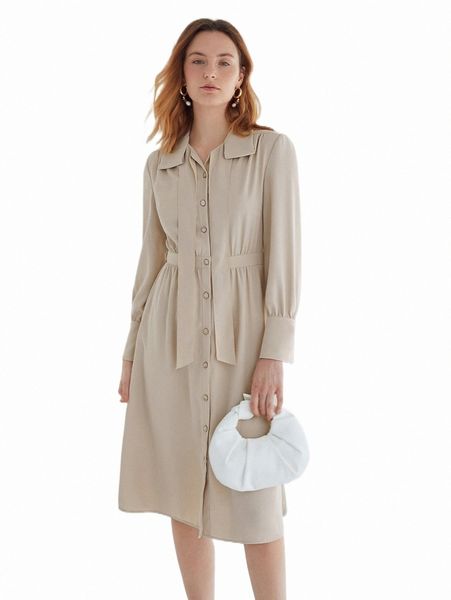 casual dresses motf premium draped flowy shirt dress d6kk#, Black;gray
casual dresses motf premium draped flowy shirt dress d6kk#, Black;gray