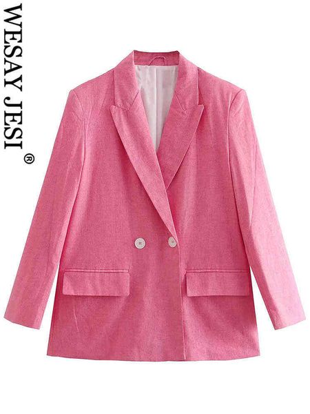 suit wesay jesi fashion blazer women solid color pink double breasted casual lo, White;black
suit wesay jesi fashion blazer women solid color pink double breasted casual lo, White;black