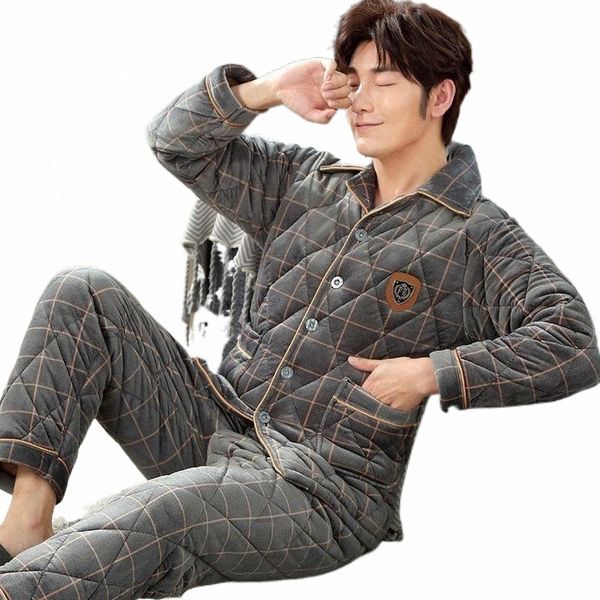 men's sleepwear men's sleepwear 2021 autumn/winter cardigan long sleeve pants fleece warm cotton home wear two sets g35x#, Black;brown
men's sleepwear men's sleepwear 2021 autumn/winter cardigan long sleeve pants fleece warm cotton home wear two sets g35x#, Black;brown