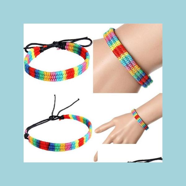 charm bracelets wholesale handmade ethnic style wristband retro rainbow rope woven bracelets for women unique friendship carshop2006 dhngk, Golden;silver
charm bracelets wholesale handmade ethnic style wristband retro rainbow rope woven bracelets for women unique friendship carshop2006 dhngk, Golden;silver