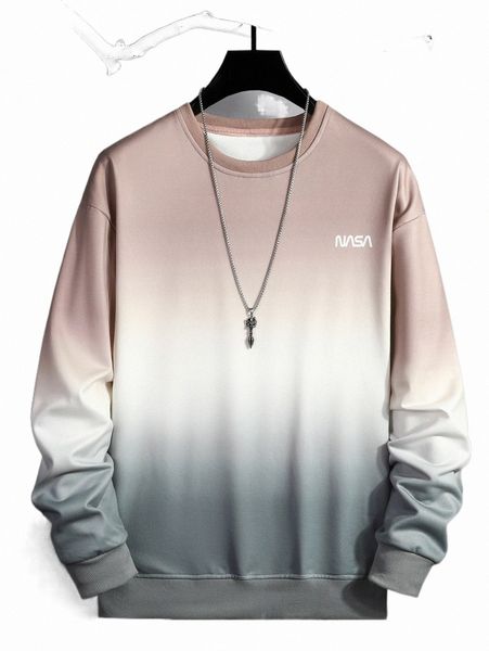 men's hoodies & sweatshirts men ombre & letter graphic sweatshirt without necklace l6oh#, Black
men's hoodies & sweatshirts men ombre & letter graphic sweatshirt without necklace l6oh#, Black