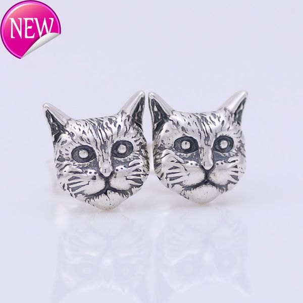 luxury brand design earrings ancient family style personality cat head earrings g s925 silver needle animal fashion brand temperament female, Golden;silver
luxury brand design earrings ancient family style personality cat head earrings g s925 silver needle animal fashion brand temperament female, Golden;silver