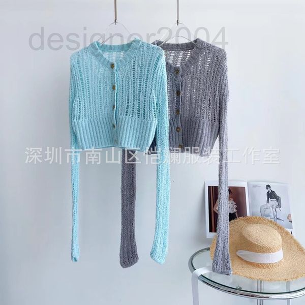 women's sweaters designer designer theopenproud 2022 spring / summer new product hollow hole and waist closed short knitted cardigan ja, White;black
women's sweaters designer designer theopenproud 2022 spring / summer new product hollow hole and waist closed short knitted cardigan ja, White;black