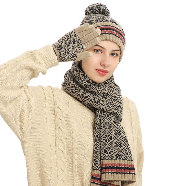 scarves w51 hat men and women winter warm fashion suit acrylic knitted wool hat scarf gloves three-piece suit, Blue;gray
scarves w51 hat men and women winter warm fashion suit acrylic knitted wool hat scarf gloves three-piece suit, Blue;gray