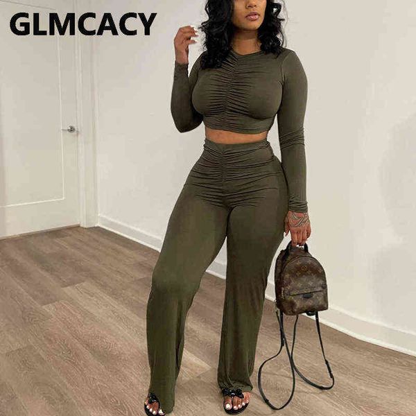 women's two piece pants two piece casual suits long sleeve solid crop slim pants set t220902, White
women's two piece pants two piece casual suits long sleeve solid crop slim pants set t220902, White