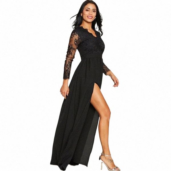 casual dresses casual dresses women formal black lace up long maxi dress sleeve v neck evening party ball gown wedding vestido 88eq#, Black;gray
casual dresses casual dresses women formal black lace up long maxi dress sleeve v neck evening party ball gown wedding vestido 88eq#, Black;gray