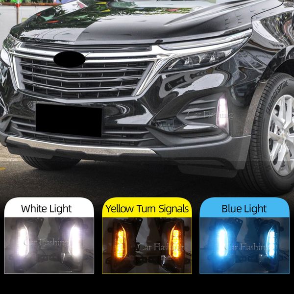 1 pair car led drl fog lights for chevrolet equinox 2021 2022 daytime running light with yellow turn signal foglamp
1 pair car led drl fog lights for chevrolet equinox 2021 2022 daytime running light with yellow turn signal foglamp
