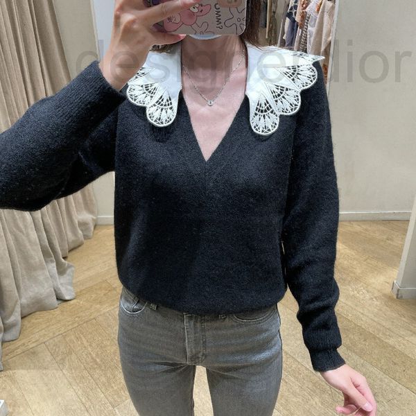 women's sweaters designer 2021 autumn coat small fragrance sweater lazy wind pure color leisure women's waist closed gentle 30a6, White;black 
women's sweaters designer 2021 autumn coat small fragrance sweater lazy wind pure color leisure women's waist closed gentle 30a6, White;black