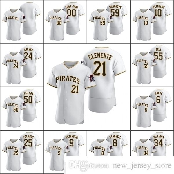 2021 baseball #24 chris archer jerseys 55 josh bell bryan reynolds 8 willie stargell musgrove williams custom women youth white, Black
2021 baseball #24 chris archer jerseys 55 josh bell bryan reynolds 8 willie stargell musgrove williams custom women youth white, Black