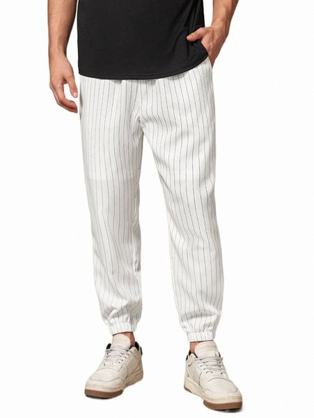 men's pants men striped print drawstring waist pants y8ah#, Black
men's pants men striped print drawstring waist pants y8ah#, Black