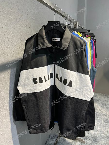 xinxinbuy men designer coats windbreaker denim panelled paris print long sleeve webbing women black white s-2xl, Black;brown
xinxinbuy men designer coats windbreaker denim panelled paris print long sleeve webbing women black white s-2xl, Black;brown