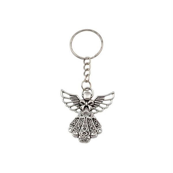 30pcs antique silver alloy angel band chain key ring travel protection diy jewelry302e
30pcs antique silver alloy angel band chain key ring travel protection diy jewelry302e