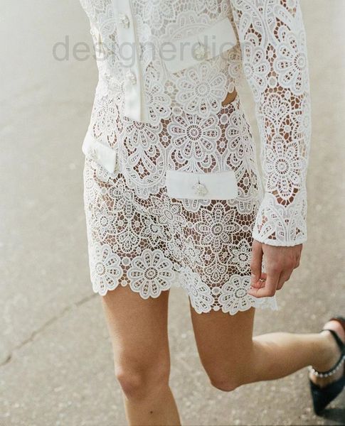 women's tracksuits designer fadan sp's 22 year summer new ivory lace flower short cut-out coat half lined wrap skirt, Gray
women's tracksuits designer fadan sp's 22 year summer new ivory lace flower short cut-out coat half lined wrap skirt, Gray